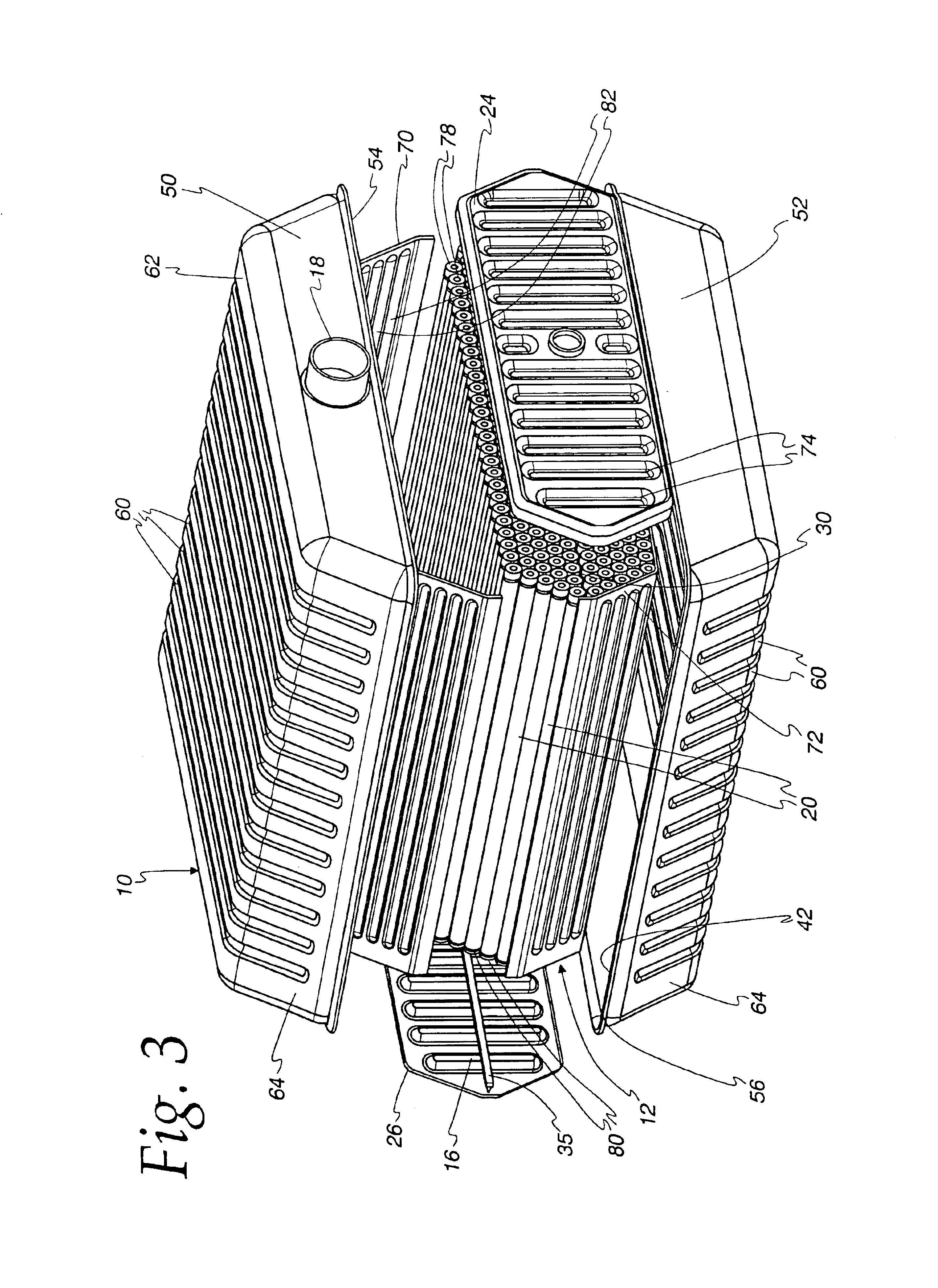 Latent heat storage device