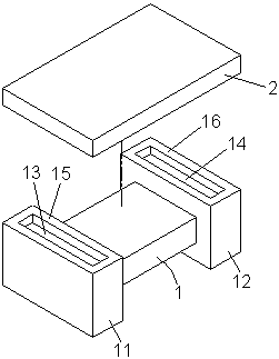 Magnetic core structure capable of reducing insertion loss