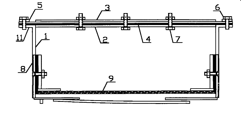 Online repair method for asbestos type expansion joint of pipeline