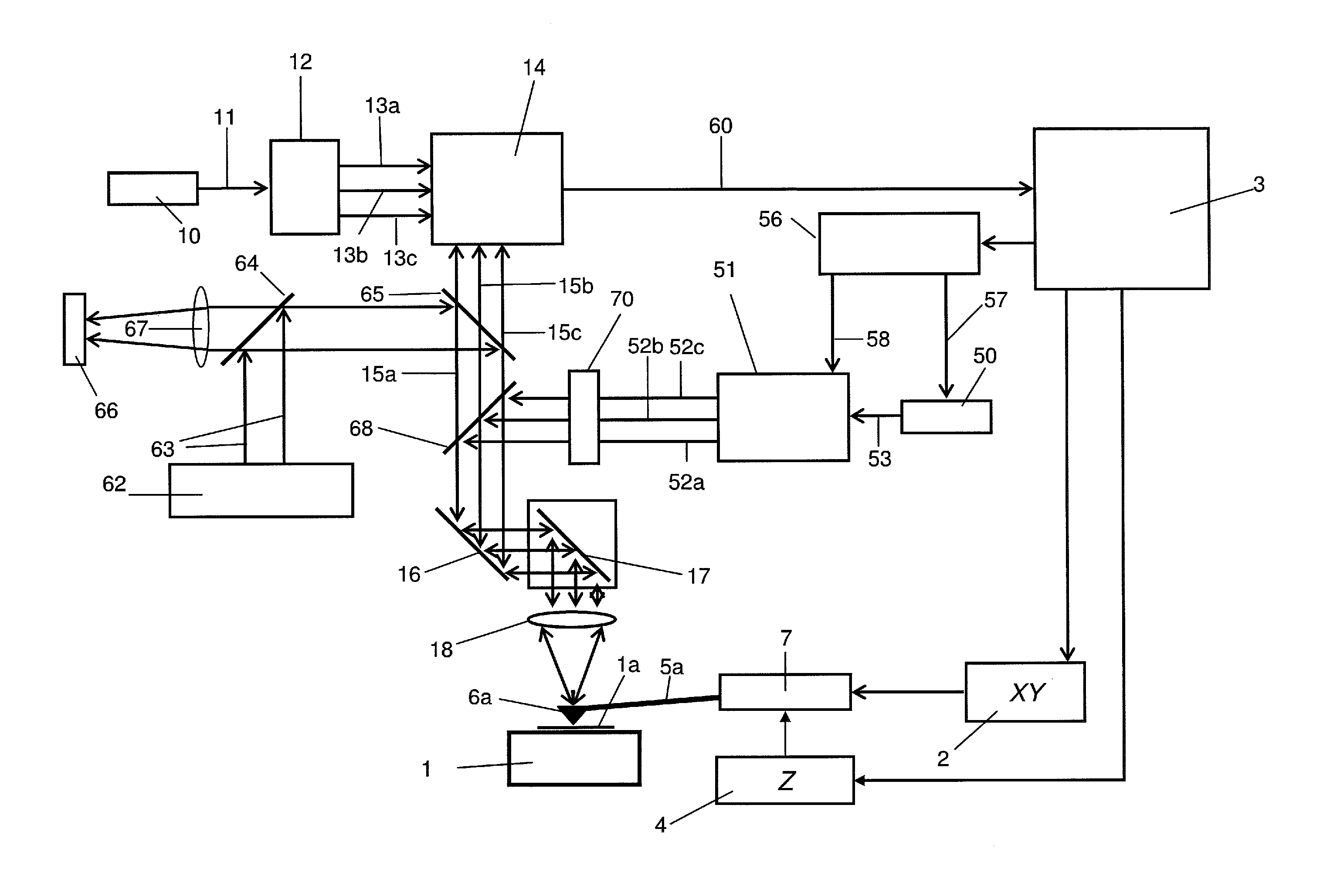 Multiple probe detection and actuation