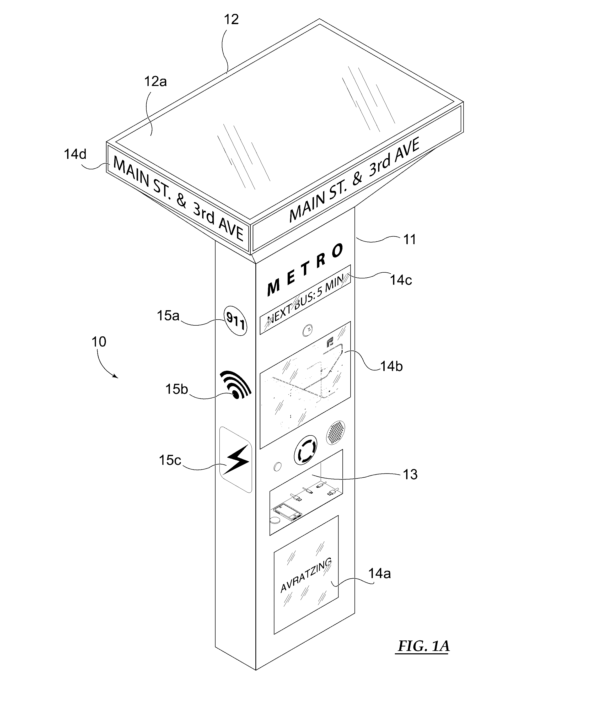 Public Service and Charging Kiosk