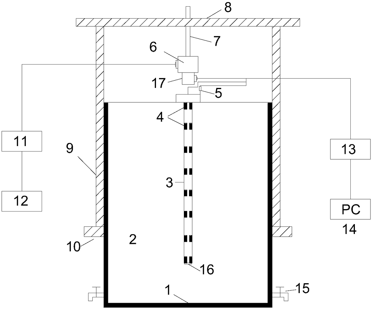 Single-pile vertical circulation loading test device and method for simulating high-speed railway loads