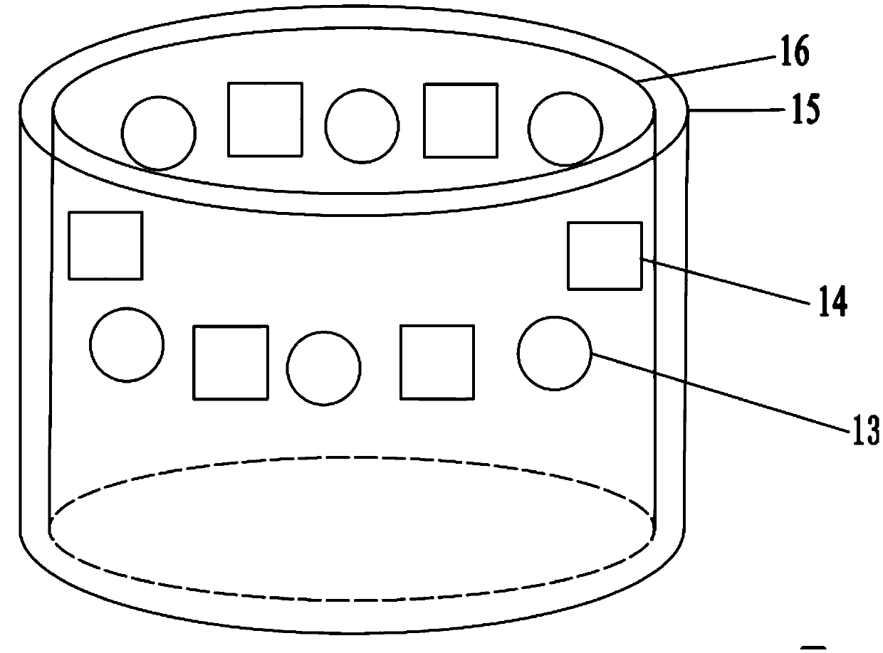 Electromagnetic/resistance bimodal imaging device for guiding hip replacement