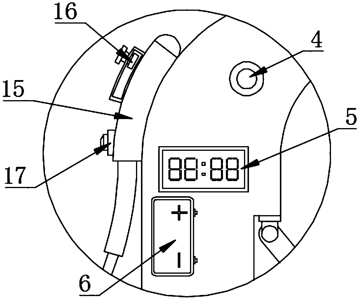 Implantable electronic cochlea