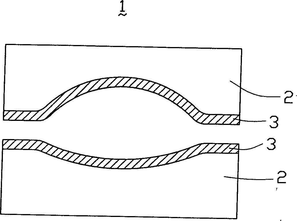 Die assembly for producing optical glass products and manufacturing method thereof