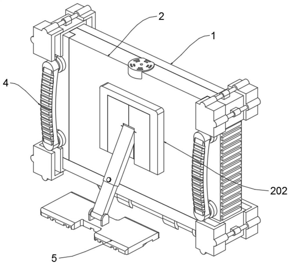 Deaf-mute old people auxiliary expression device based on nursing home