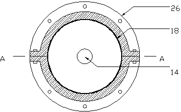 Device and method for clay core wall hydraulic fracturing experiments