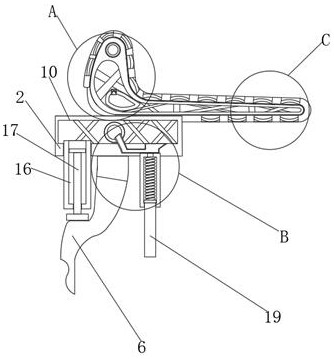 Buckling mechanism of casting mold