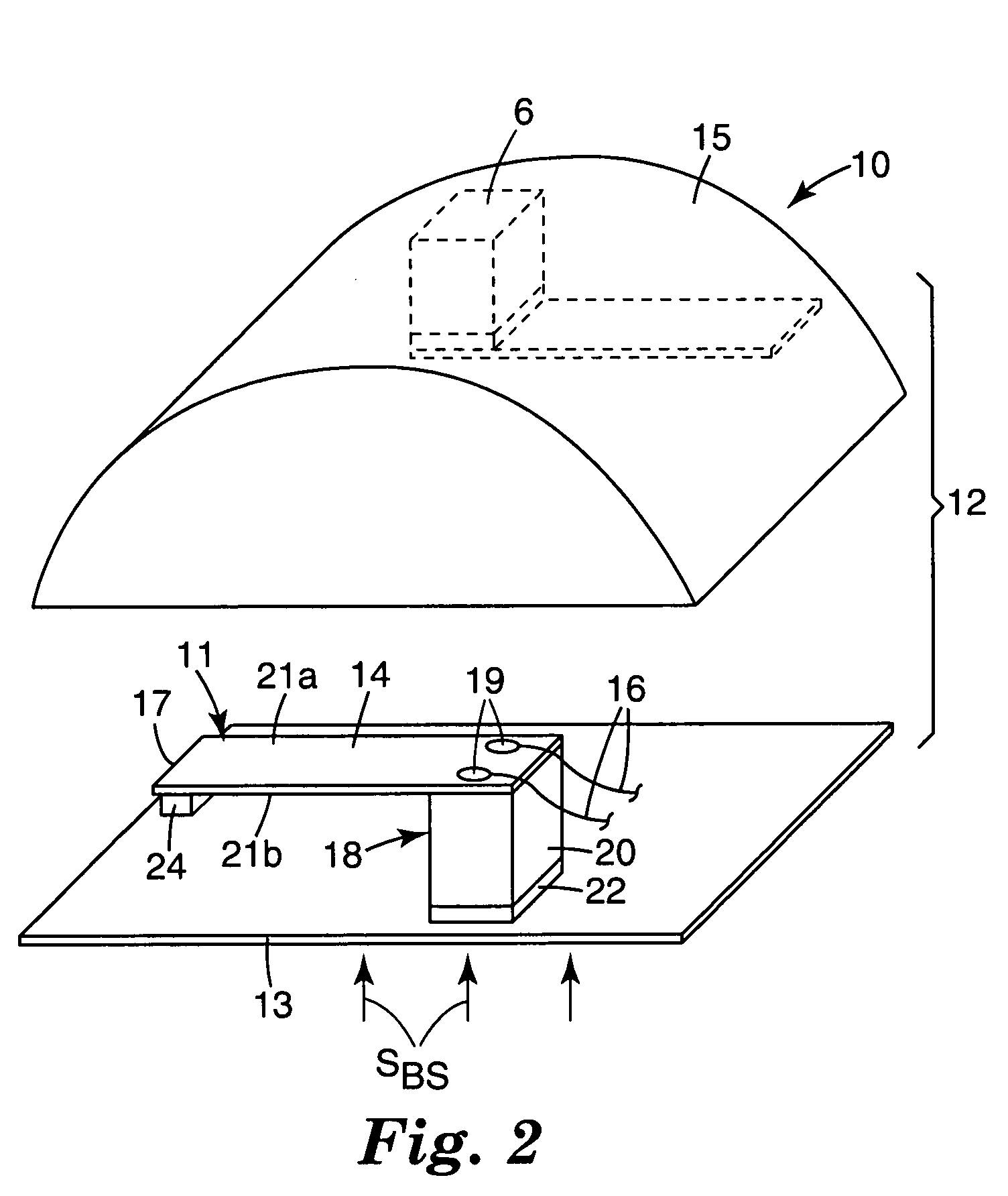 Cantilevered bioacoustic sensor and method using same