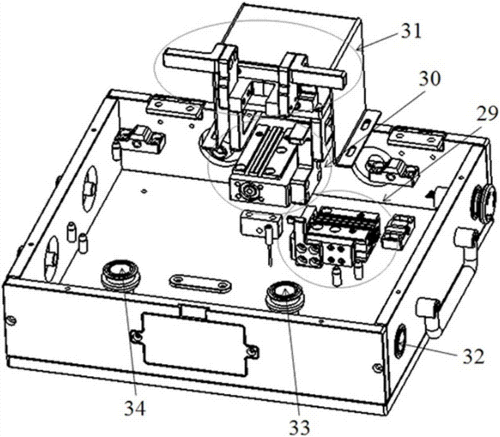 Transfer carrier assembly jig