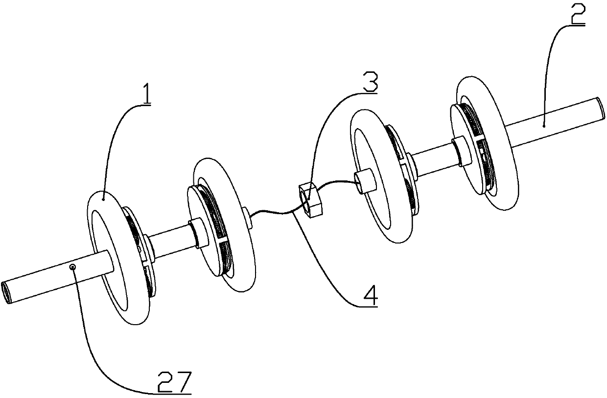 Combined abdominal muscle training equipment