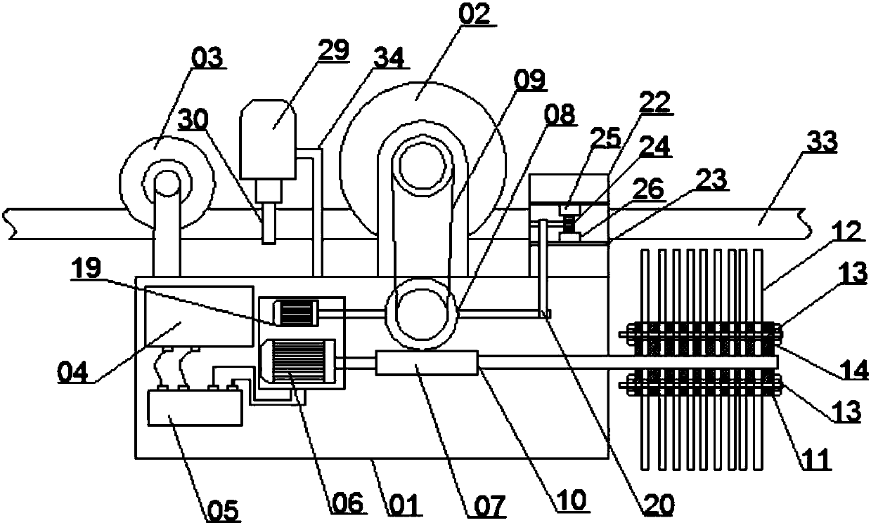 Mechanical deicing and thermal deicing-integrated deicing robot control system