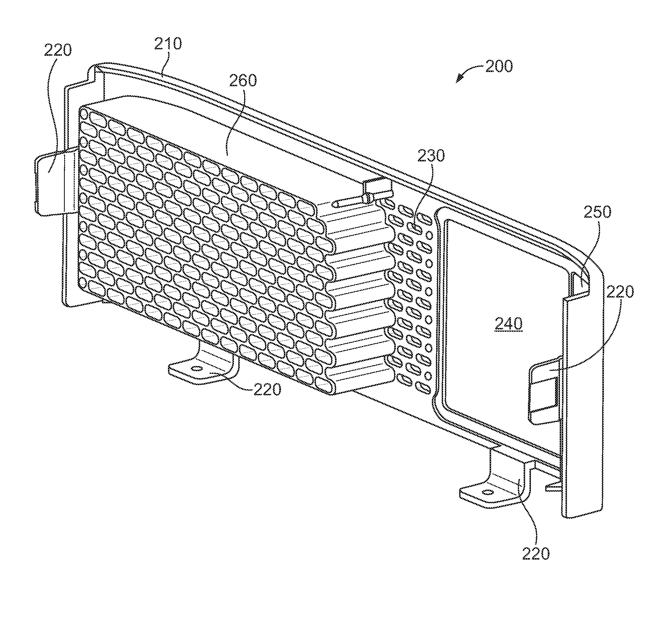 Noise-Reducing Air Inlet Grille for an Appliance