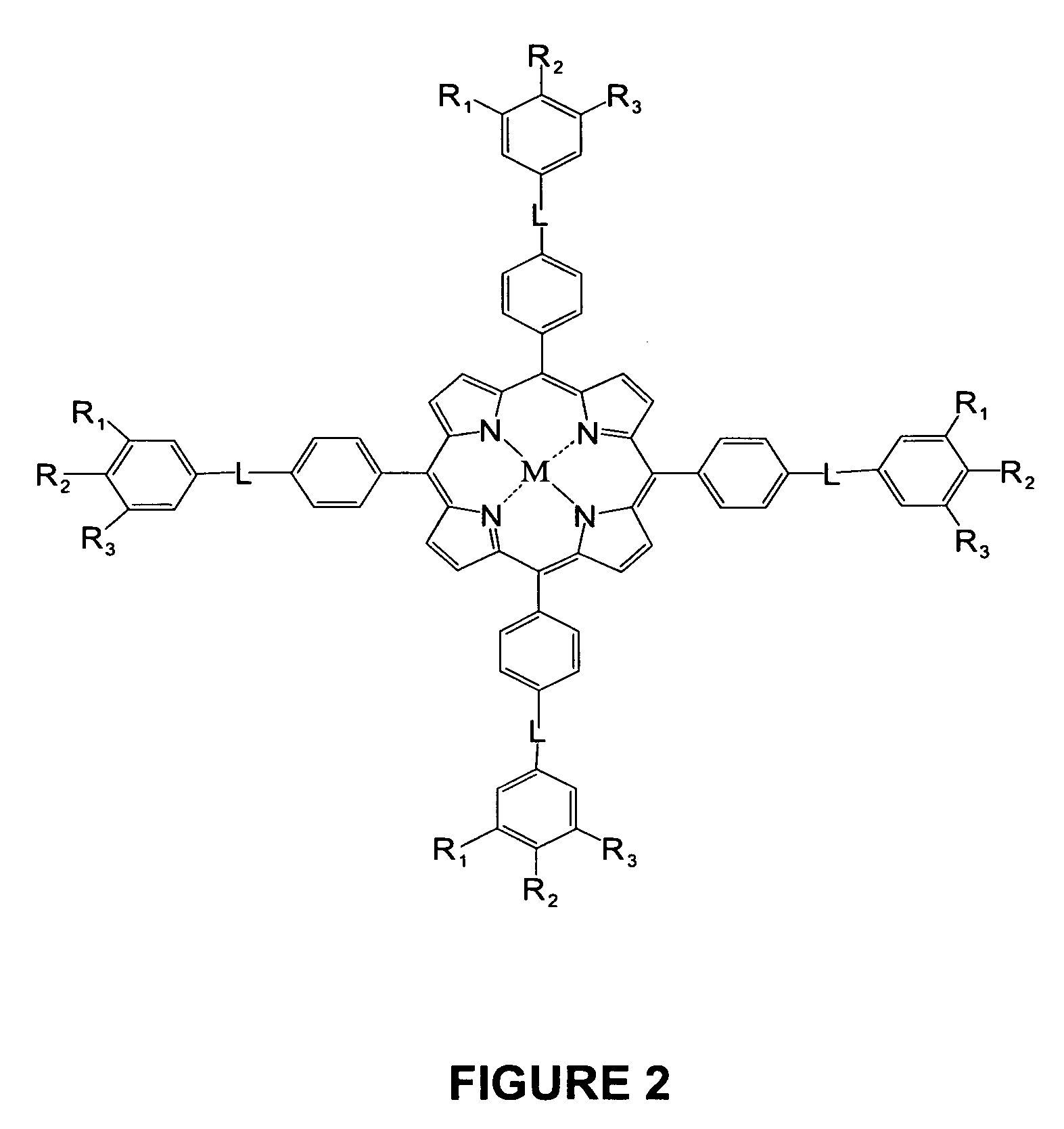 Light-harvesting discotic liquid crystalline porphyrins and metal complexes