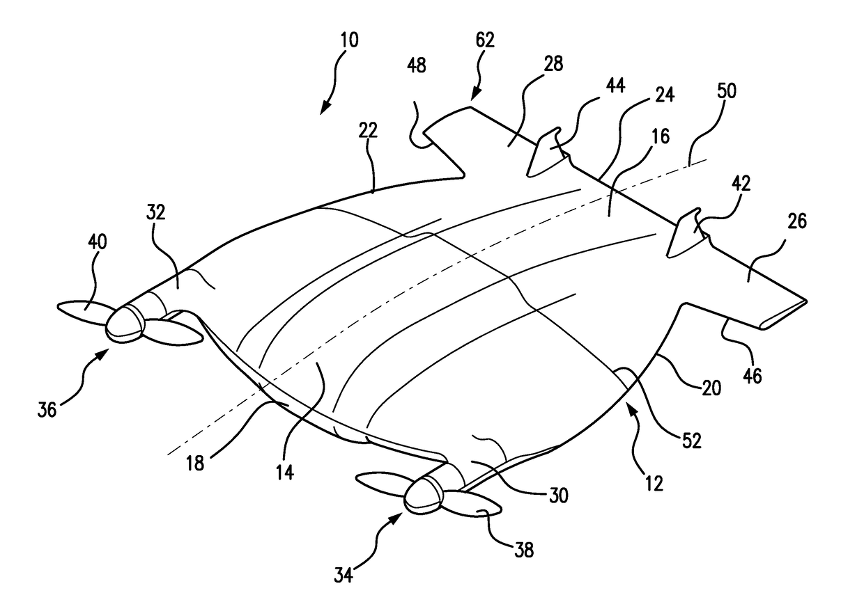 Universal vehicle with improved stability for safe operation in air, water and terrain environments