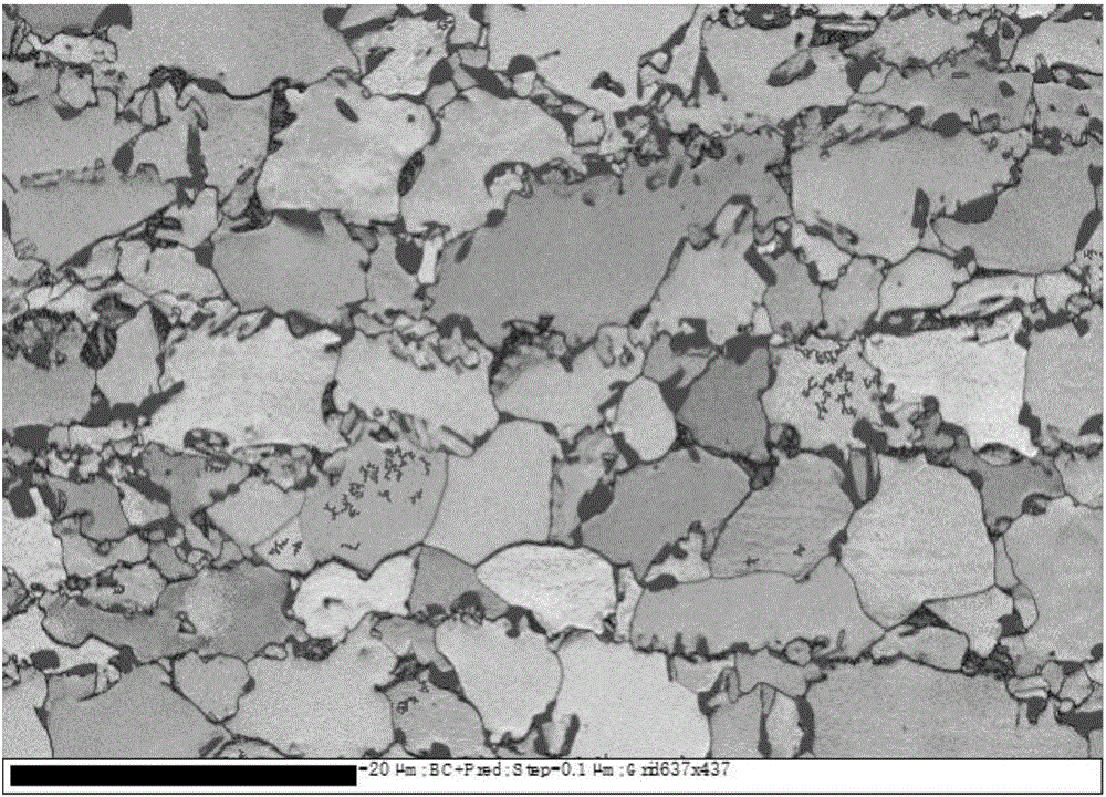 Plasticity-enhanced cold-rolled hot-dip galvanized dual-phase steel and production method thereof