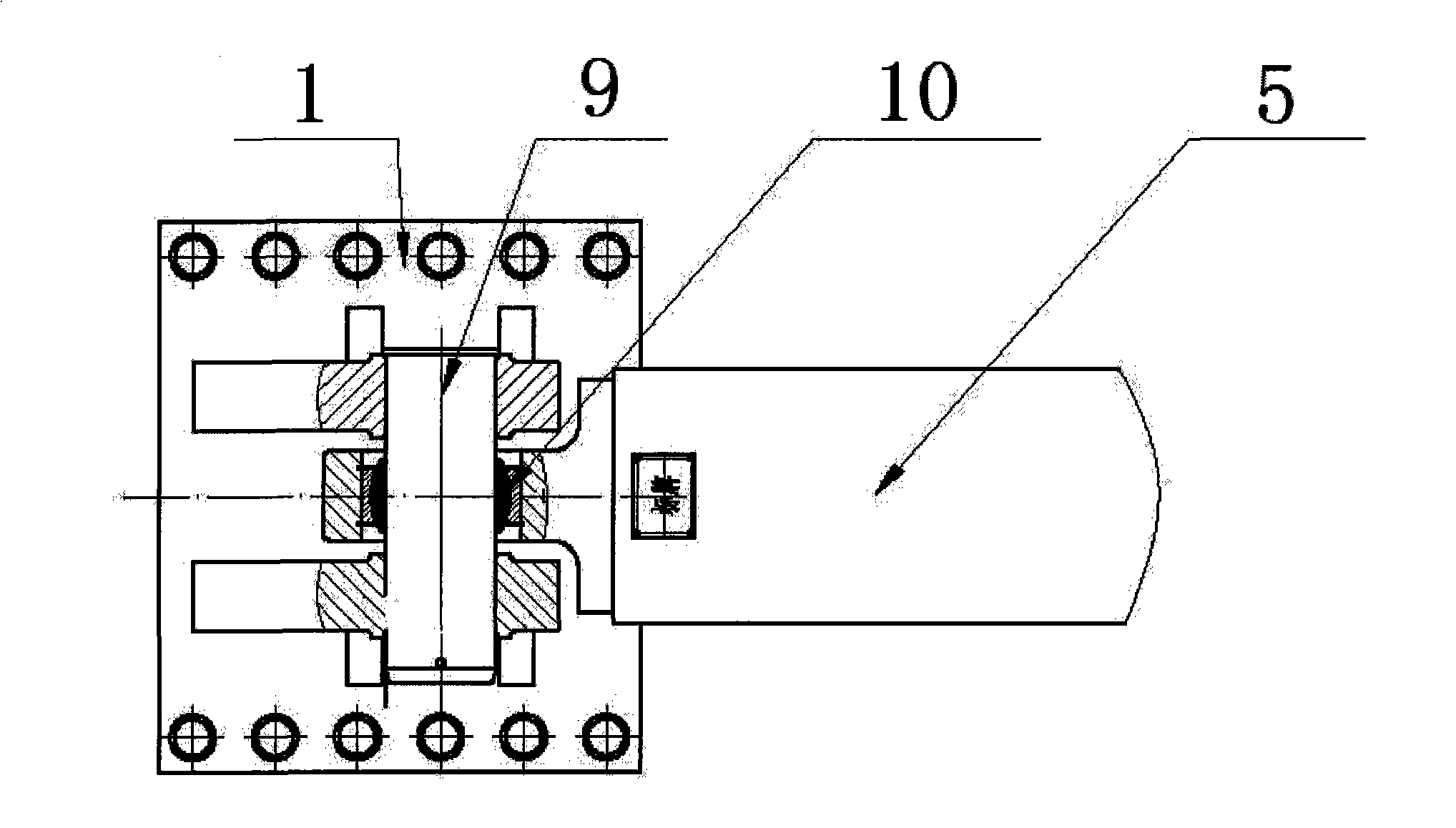 Stepless length regulating method in mounting course of viscous damping device