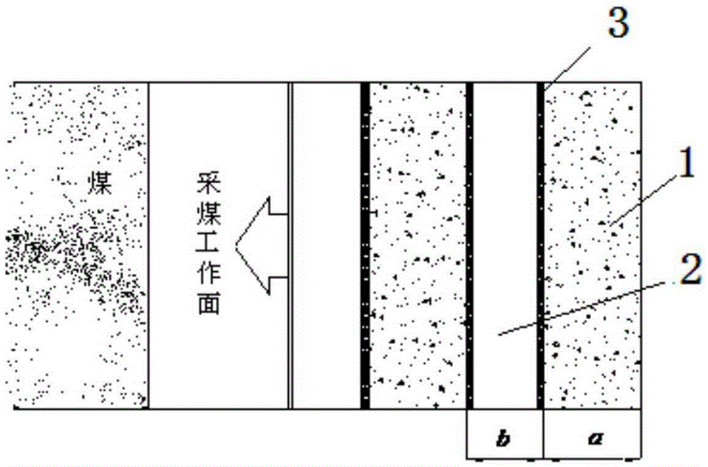 Strip filling method of conventional mining face goaf pumping cementing materials