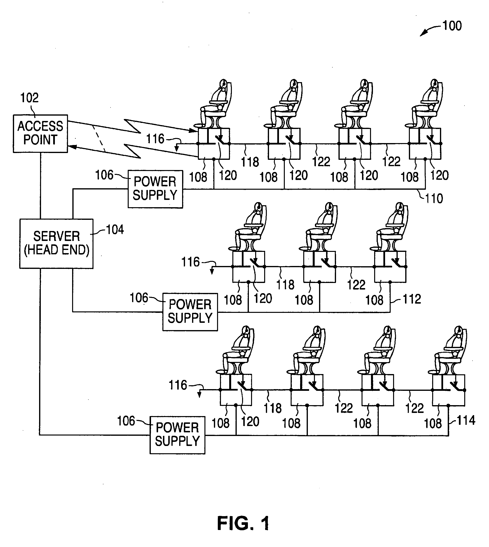 Automatic airplane seat location mapping