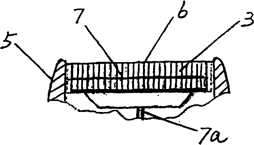 Floatable multi-knife set reciprocating sharer