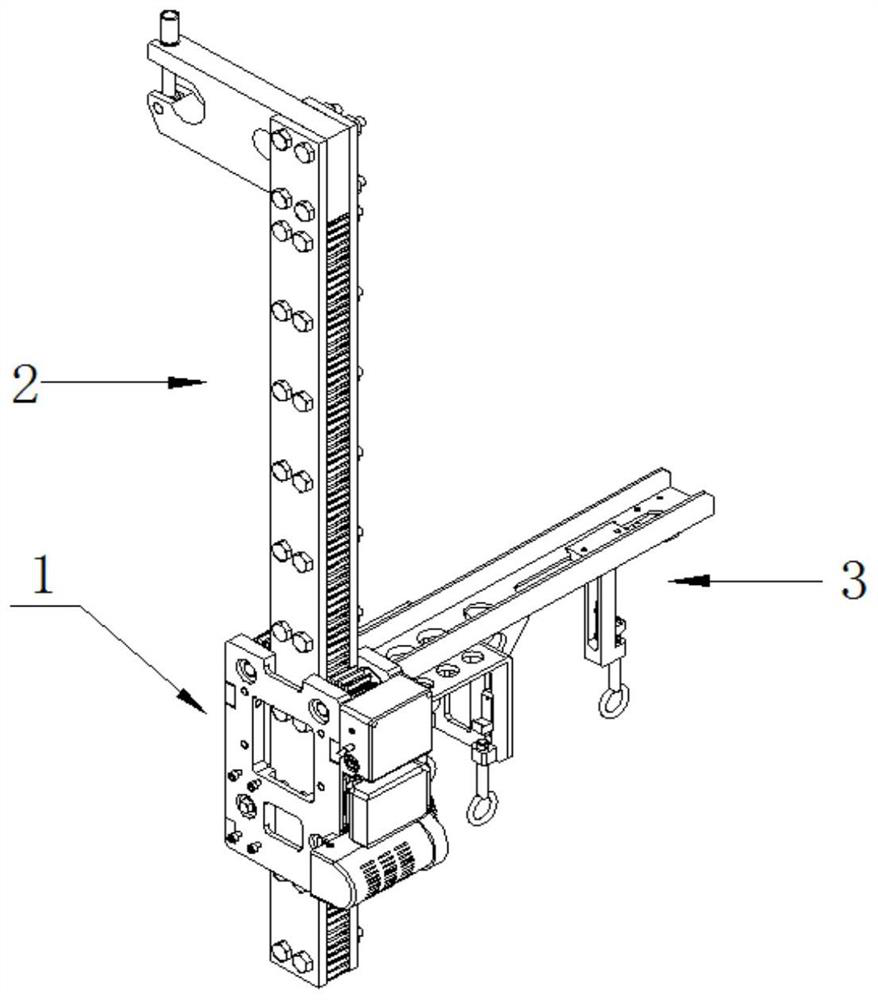 Live-line working method for changing double-circuit line triangularly-arranged straight pole into strain pole