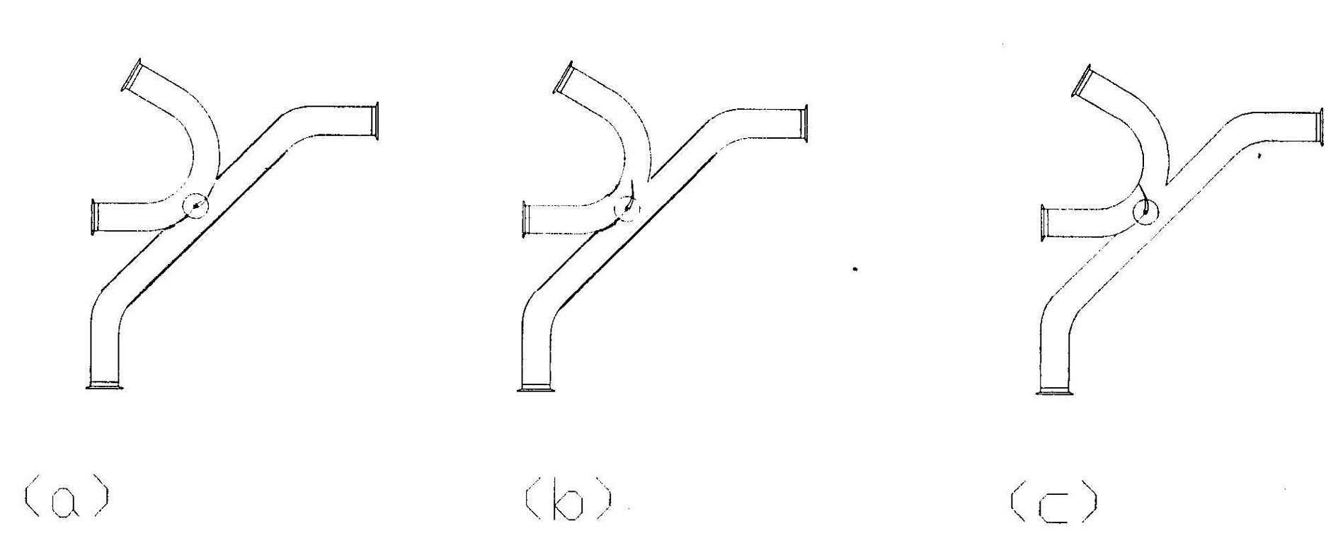 Circulating airflow drying device for pilot plant test