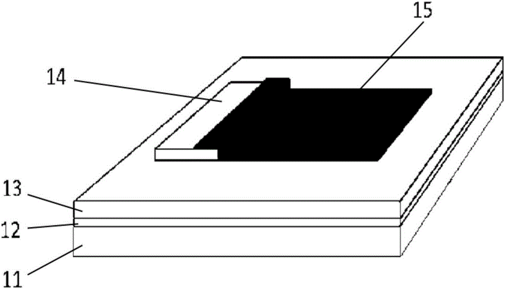 Terahertz modulator adopting graphene metal composite structure