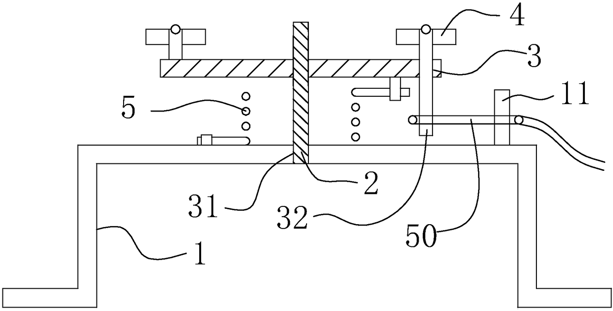 Self-release upper pulley for rope connection