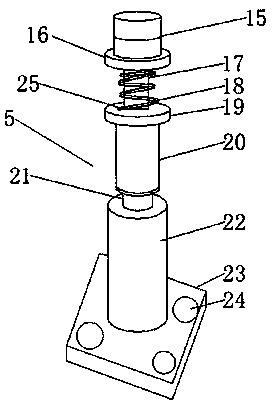 Movable textile frame damping device