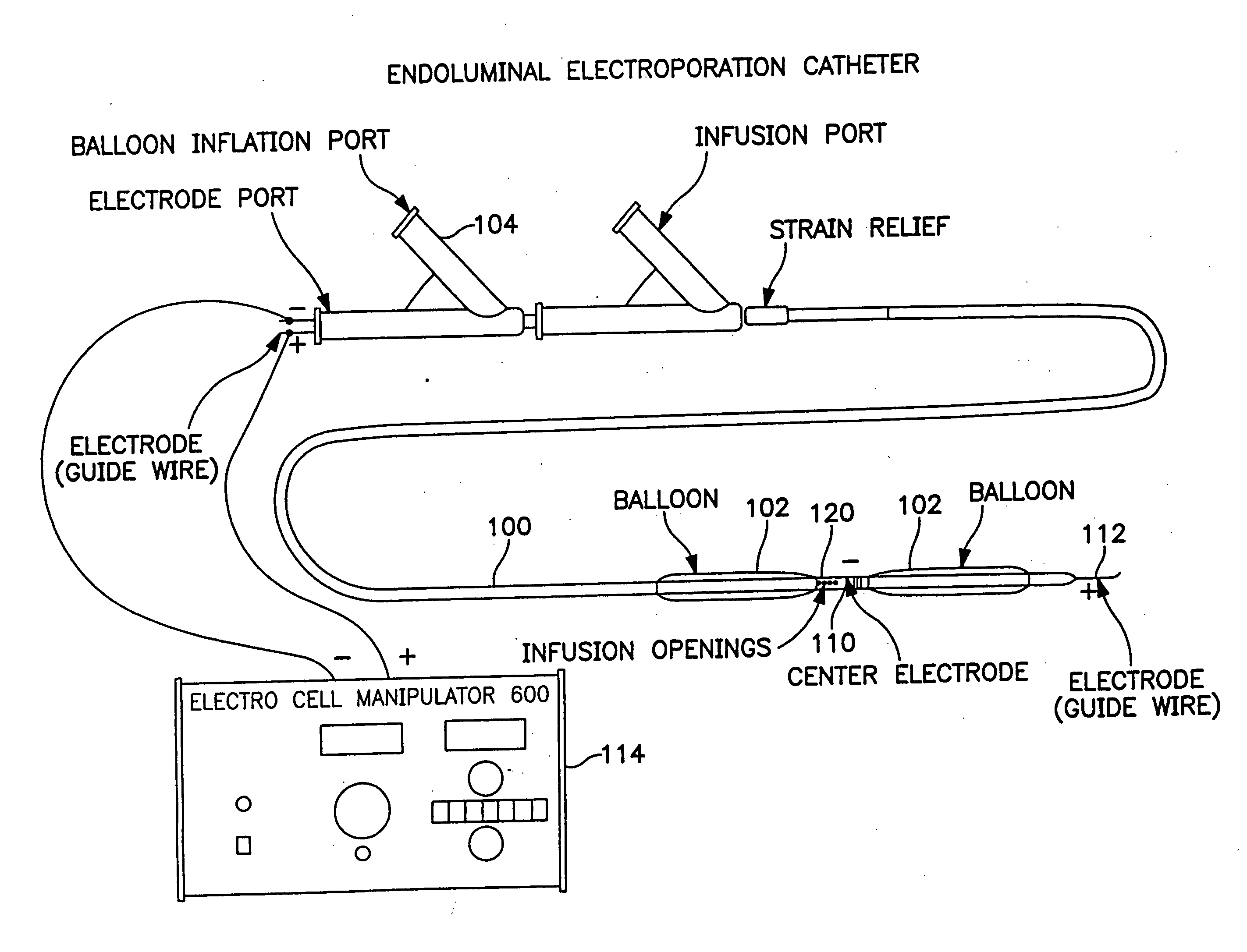 Electrically induced vessel vasodilation