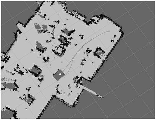 Balance car indoor positioning and navigation system based on single-line laser radar