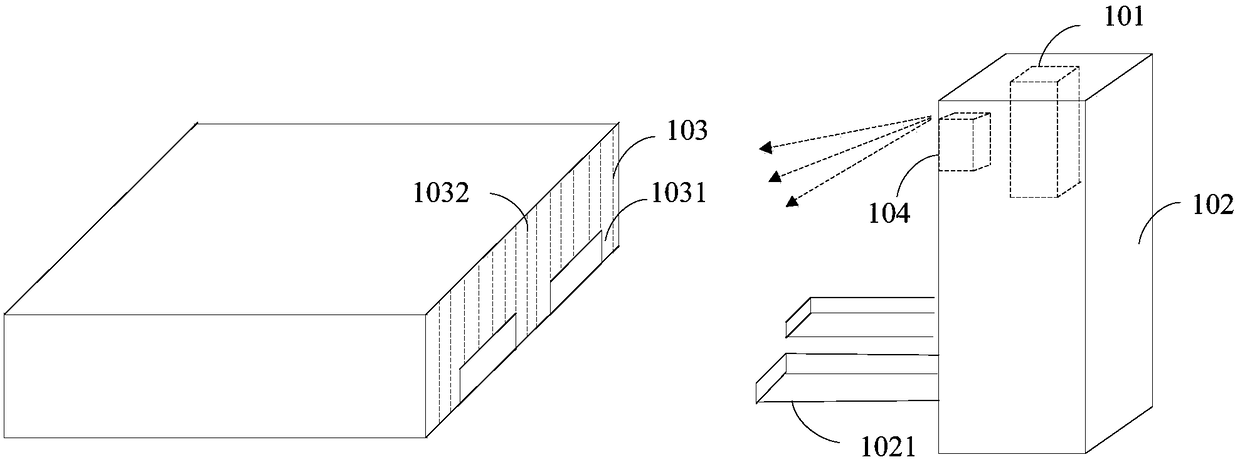 Forklift fork feeding method and device, computer device and storage medium