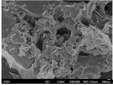 Preparation of magnetic ferroferric oxide/graphene composite material and application thereof in preparing magnetic paint