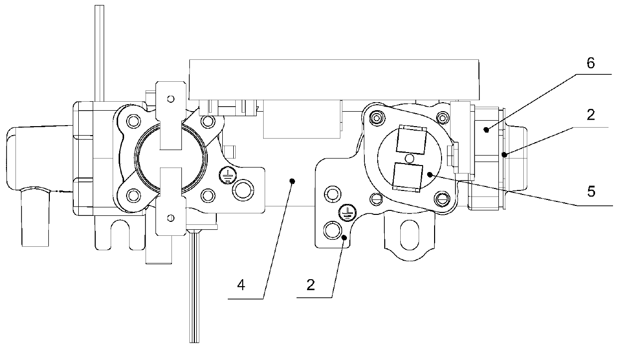 Intelligent closestool and instant heater main functional component