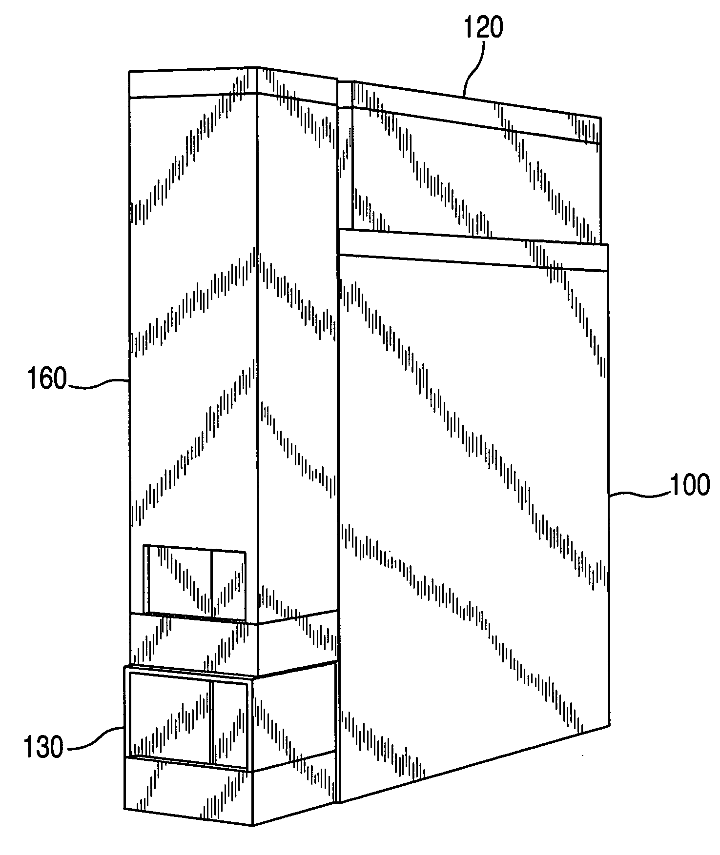 Self-adjusting volume display and merchandise dispensing system