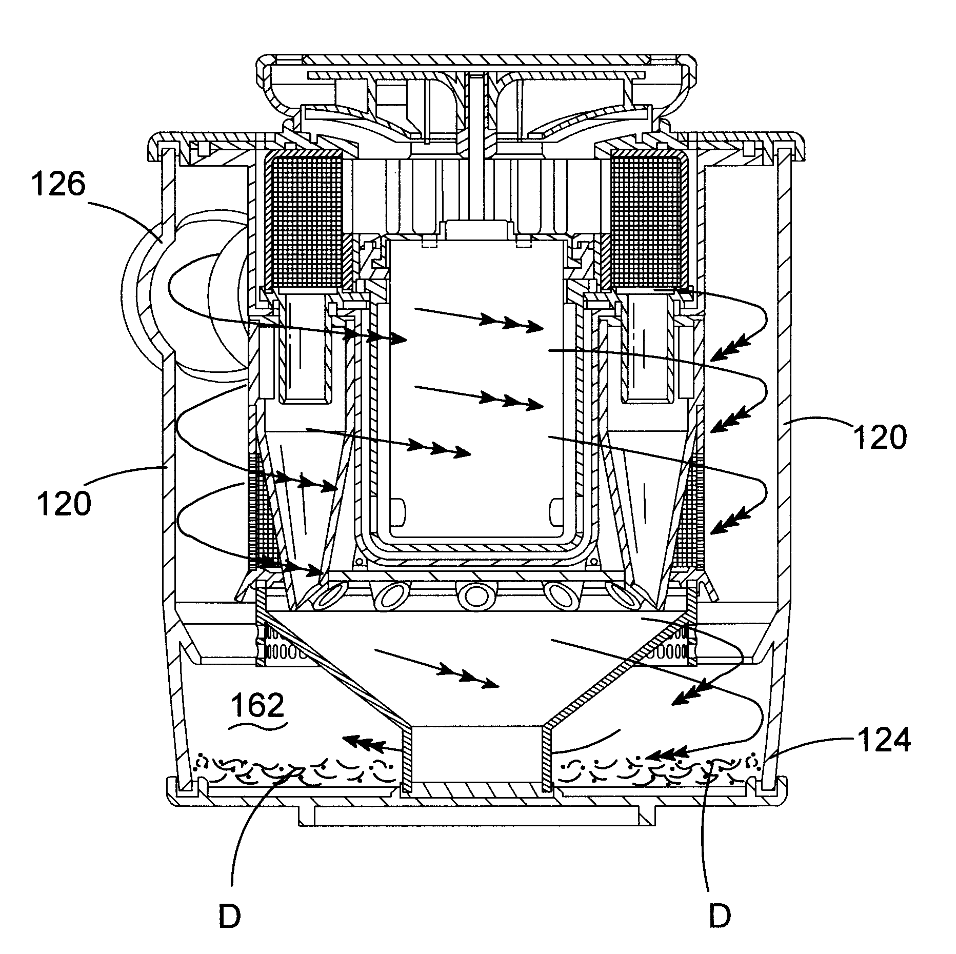 Cyclonic separation apparatus