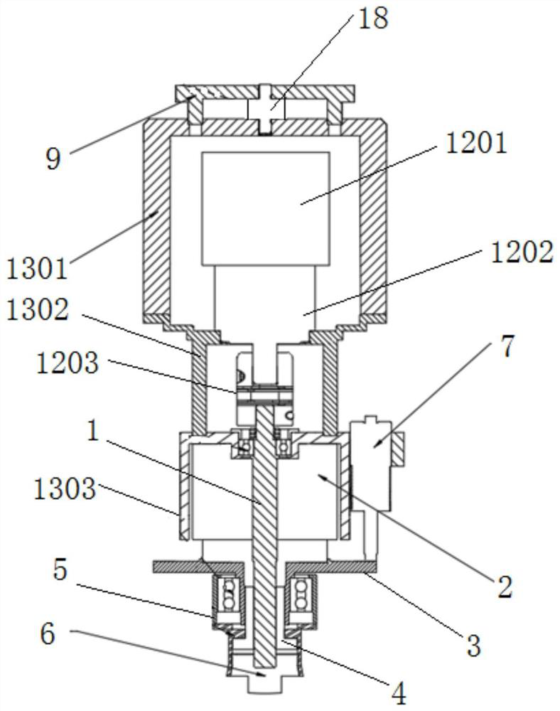 A large-diameter optical glass grinding and polishing system and method