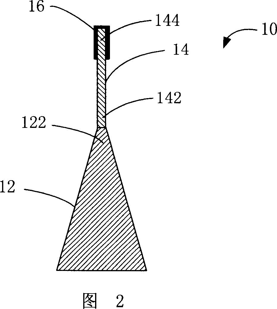 Carbon nano tube field transmitting electronic source