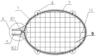 Portable multifunctional badminton racket