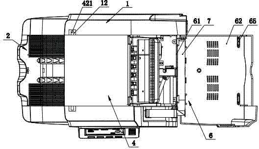 Currency counting-detecting-bundling all-in-one machine