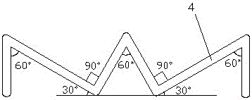 Contact-type step gauge probe detection pattern sample block