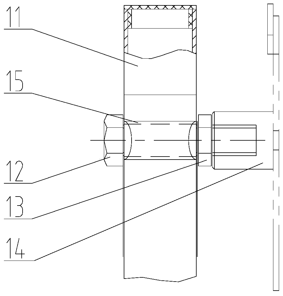 Feeding platform emergency stop safety protection device for branch chipper