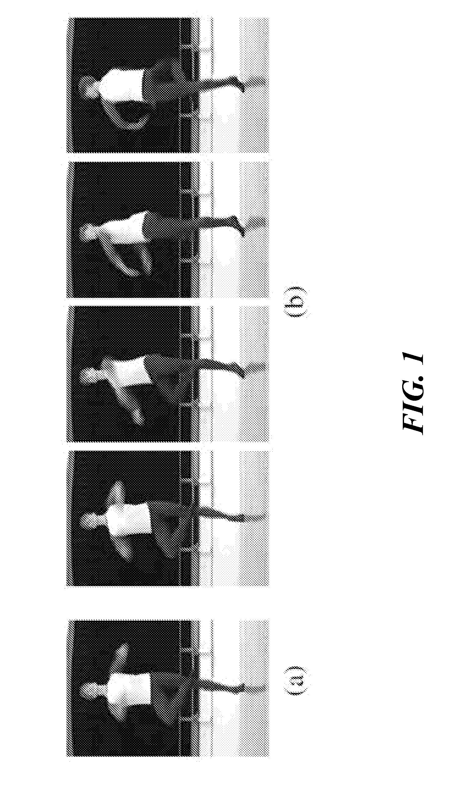 Methods for recognizing pose and action of articulated objects with collection of planes in motion