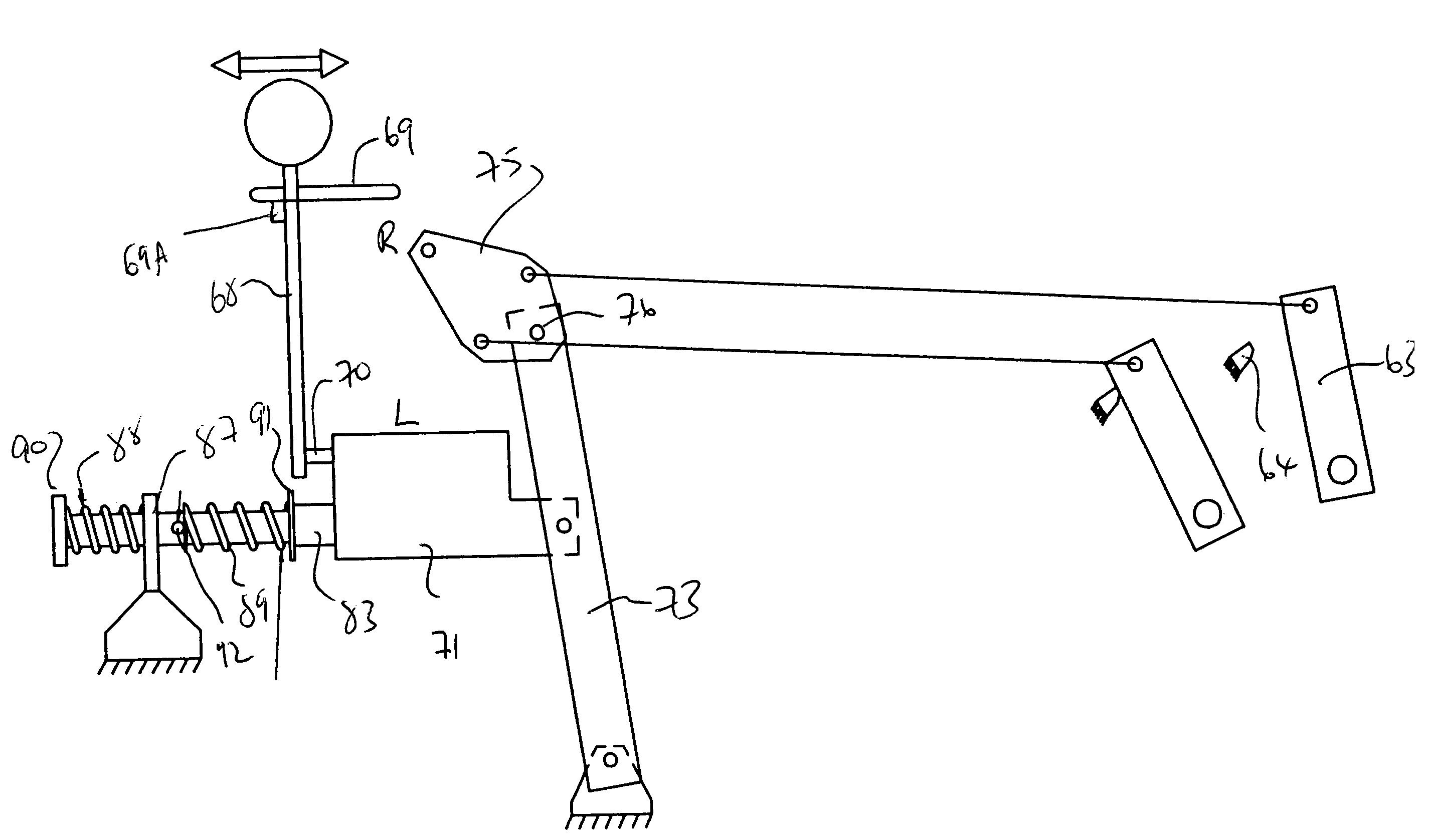 Tractor with hydraulic speed and steering control for steering at maximum speed