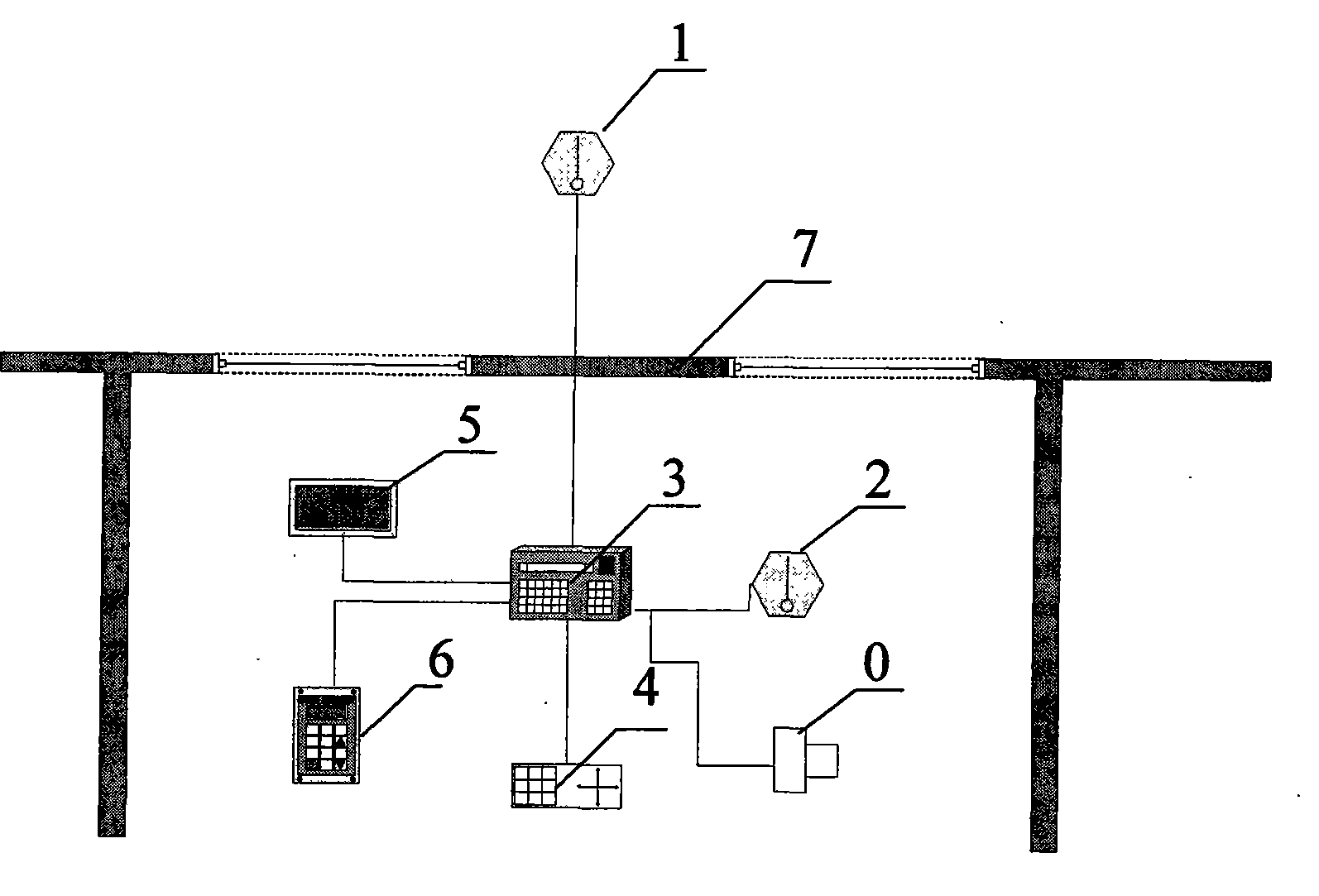 Positive type detection method for protecting integral heat-insulation property of structure