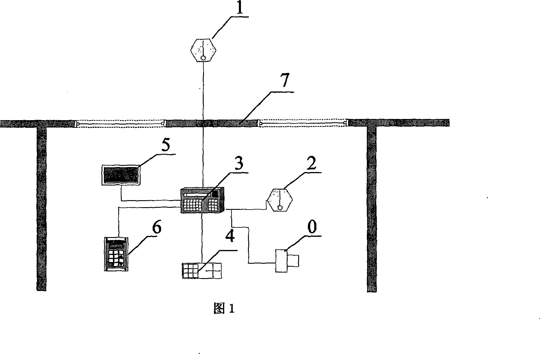 Positive type detection method for protecting integral heat-insulation property of structure