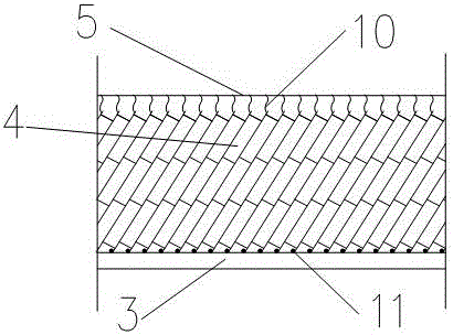 Inclined plate feeding system with sludge discharging function