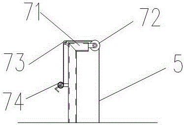 Inclined plate feeding system with sludge discharging function