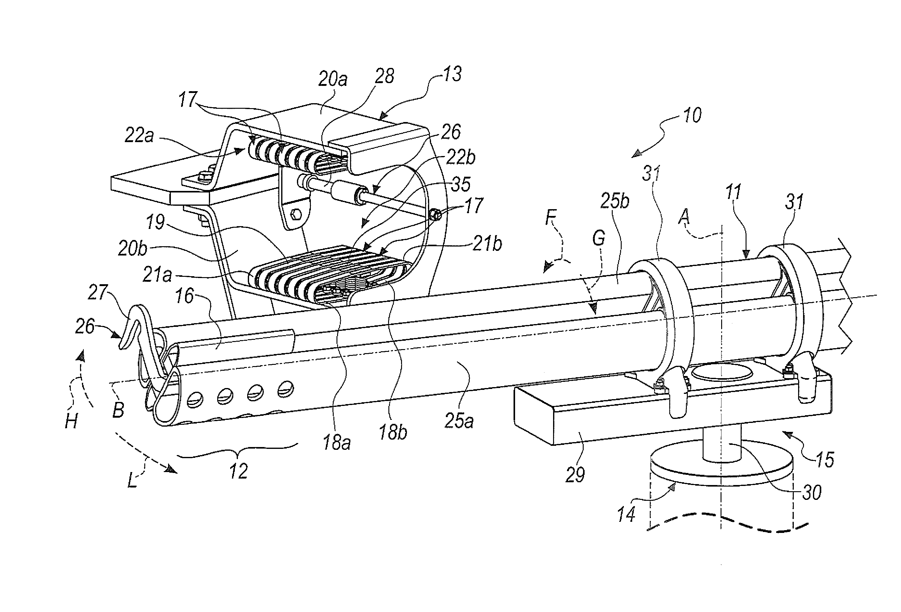 Disconnector, particularly of the double-break double-movement type