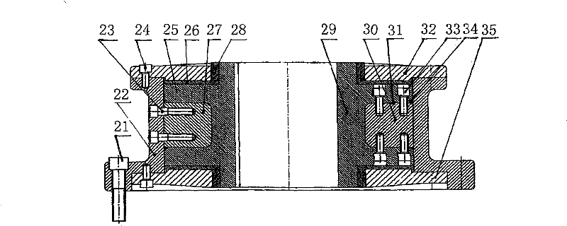 Rotary vane type high pressure steering engine